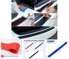 Universal Car Trunk Protective Strip With Rubber Padding For Scratch Prevention And Edge Guard