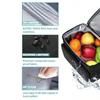 Portable Lunch Bag Food Thermal Box Durable Waterproof Office Cooler Lunchbox With Adjustable Shoulder Strap Insulated Case Bag