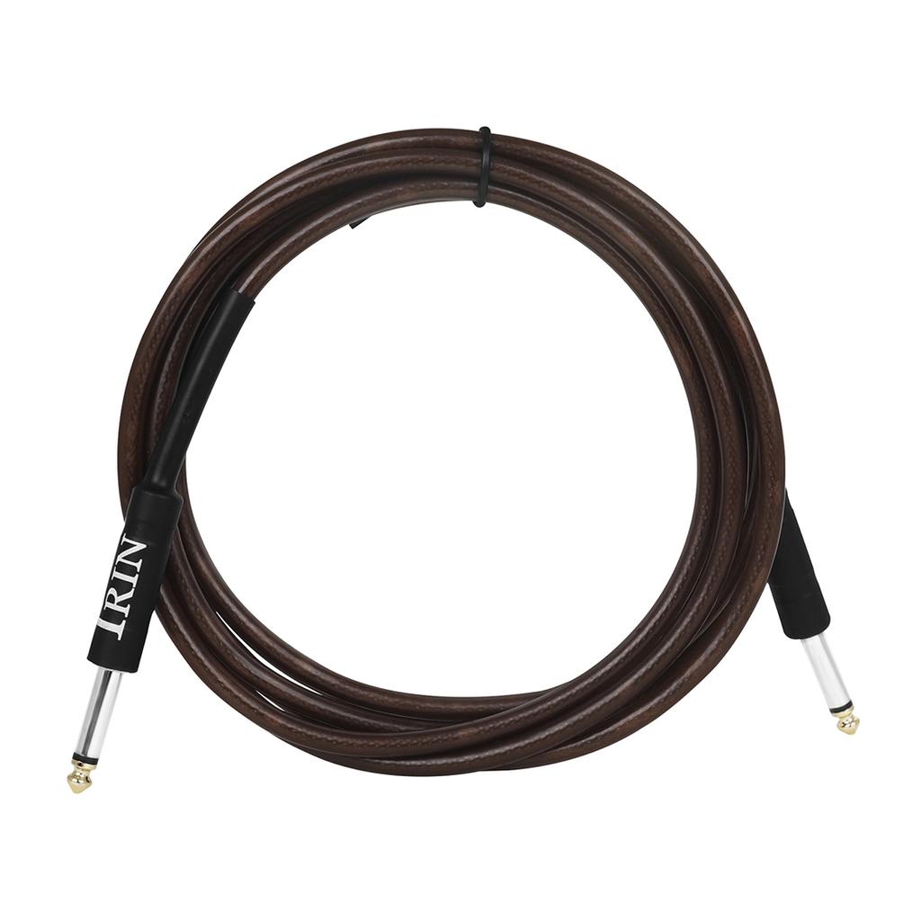 IRIN Guitar Cable Wire Cord Jack Line Audio Cable Noise Reduction Line Shielded Cable 3/6/10 M Amp Cable Guitar Accessories