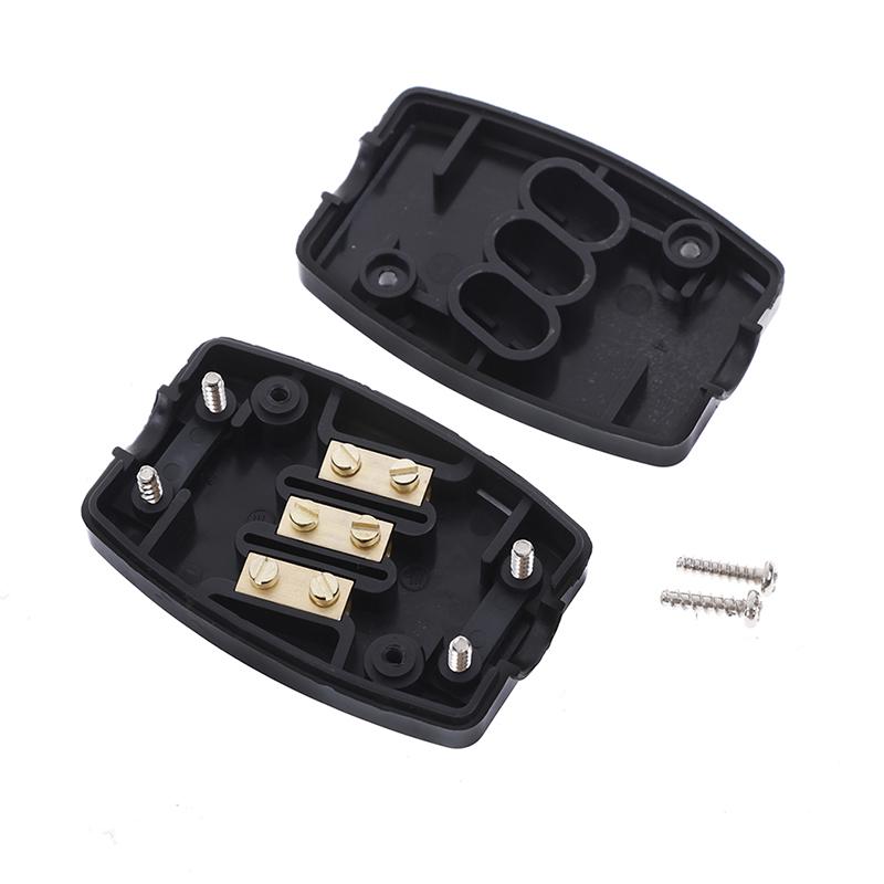 Κουτί Σύνδεσης Εν σειρά 3 Ακροδεκτών Σύνδεση Ευέλικτου Καλωδίου 13A Καλώδιο Δικτύου Ηλεκτρικό Συνδετήρας