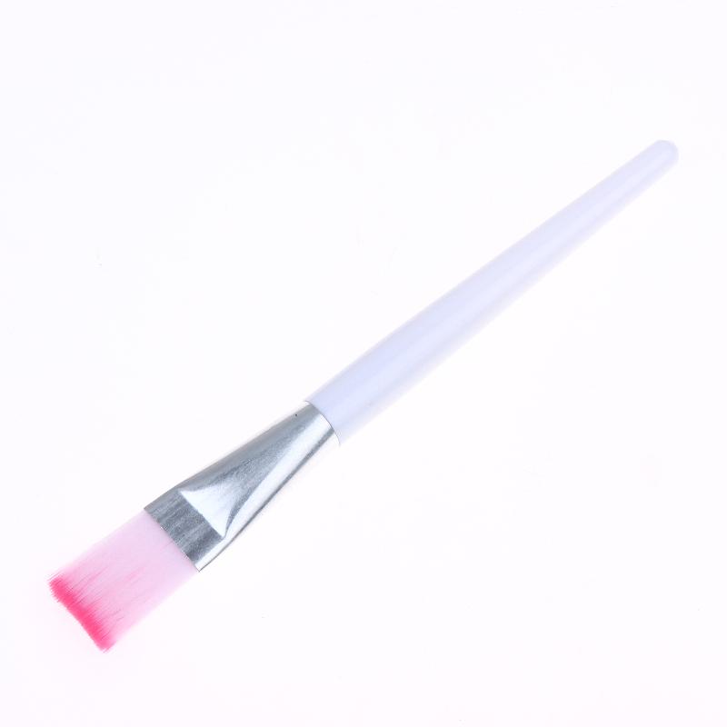 16 Ansigtsmaske Pensler - Professionelle Kosmetik- Og Hudplejeværktøjer, Bløde Nylonbørster, Plastikhåndtag