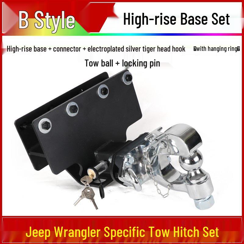 Compatible Tow Hook for JEEP Wrangler BJ40L: Off-road Rogue Tow Bar & Rear Hook