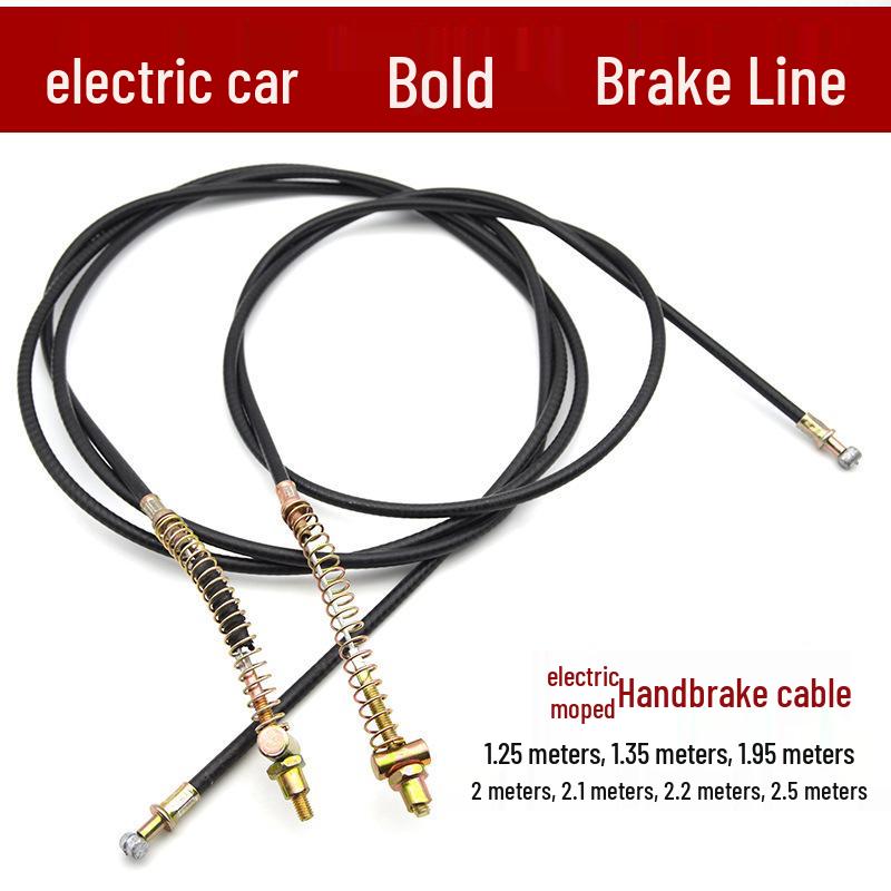 Verdicktes Trommelbremskabel für Elektrofahrzeuge, Roller und Motorräder - Vorder- und Hinterrad-Handbremskabel