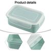 Airtight Lunch Box Food Container Clip Lock Seal Storage Box Clear Mini