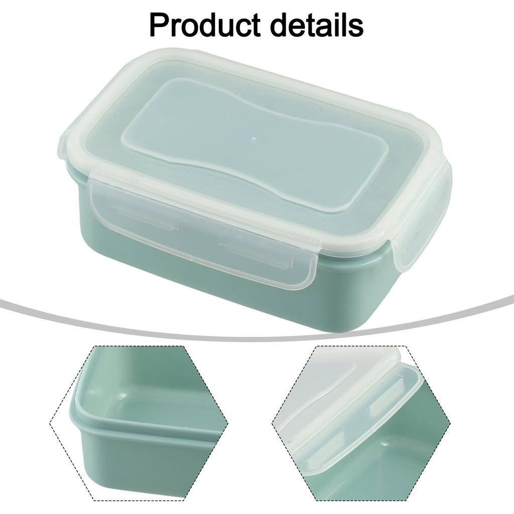 Airtight Lunch Box Food Container Clip Lock Seal Storage Box Clear Mini