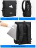 Cool Craftsman Waterproof Roll-Top Backpack: Expandable, Large Capacity, Simple Business Charging Backpack for Men and Women.