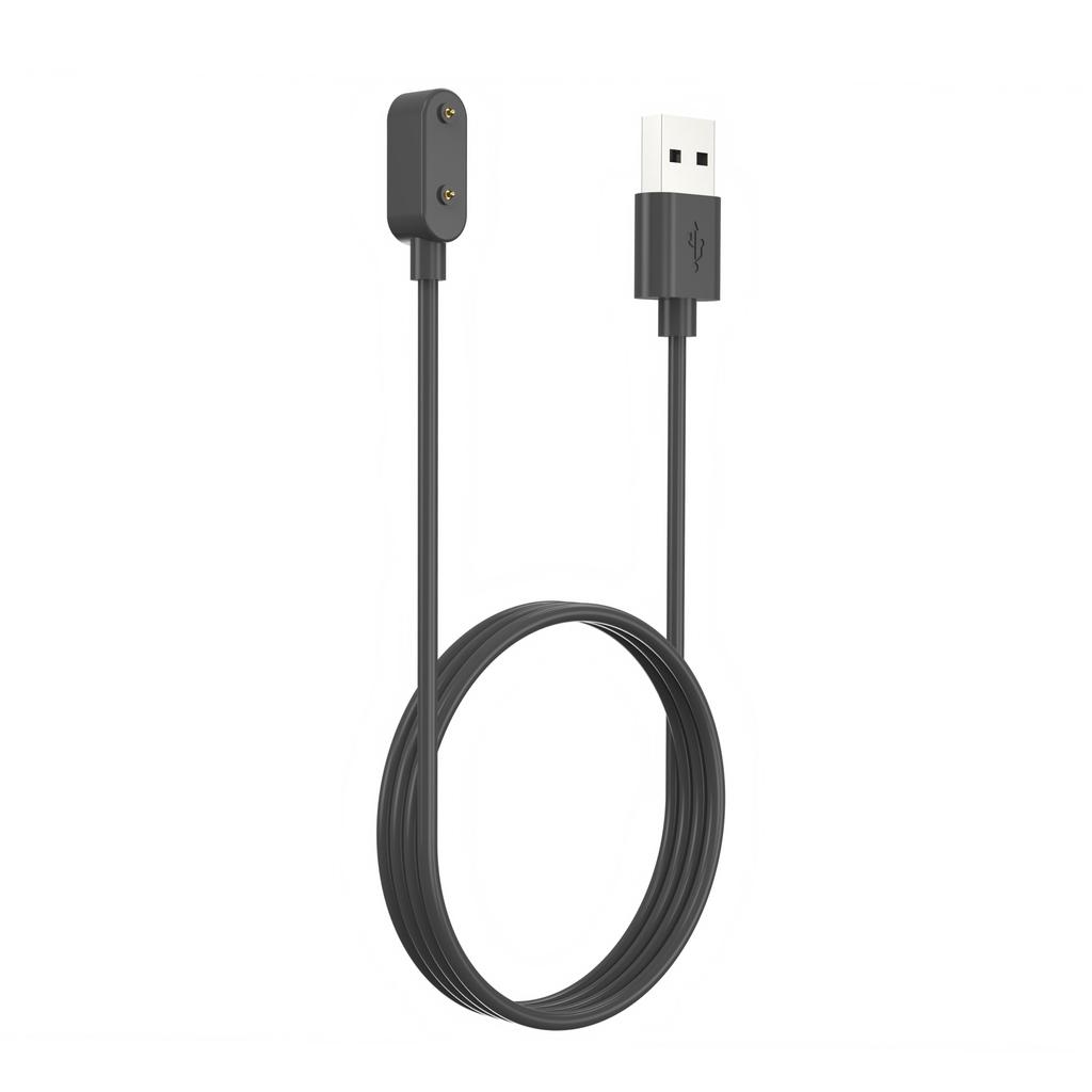 Strong Magnetic USB Charge Cable Charging Line Cord Rope Black for HUAWEI Watch Fit 3 Smartwatches Charges