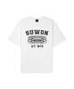 Hangugyaguwiwonhoe Mss X Kbo Ballpark Short Sleeve T-Shirt White [Suwon Kt Wiz]