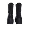 Leather Boots Women's Autumn Winter Ort High Heel Thi Bot Warm Ort Boots Trendy Small Size Increase