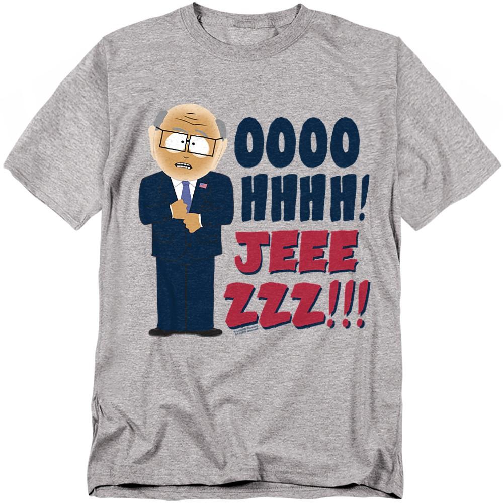 South Park Oh Jeez T-Shirt S-5XL Athletic Heather L