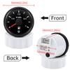 7 Color Backlight 52mm Fuel Level Gauge With Flashing Alarm 0-190ohm 240-33ohm 0-90ohm Oil Tank Meter Digital pointer Gauge