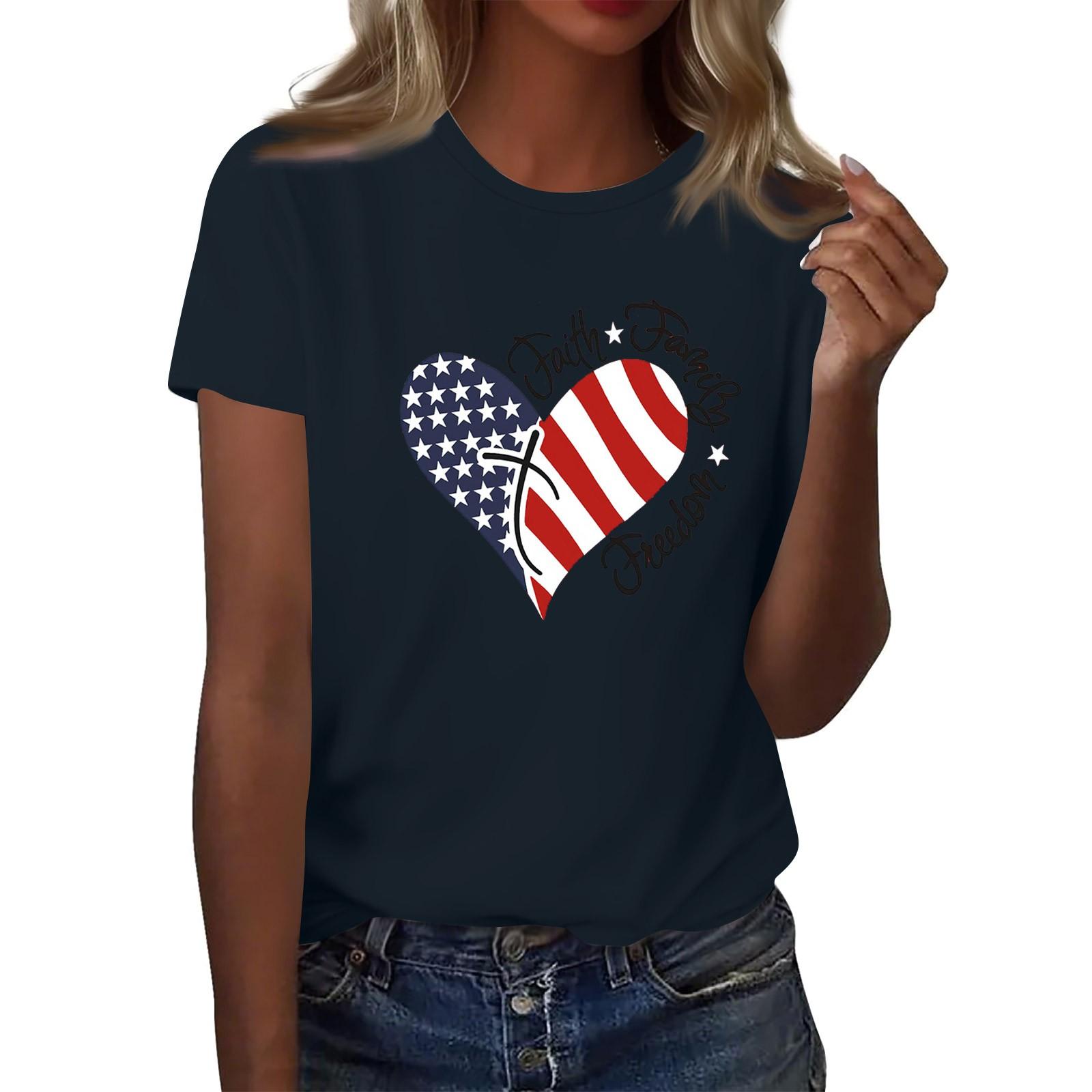 

Женская повседневная футболка с принтом подсолнухов Street Slim Fit с коротким рукавом S тёмно-синий