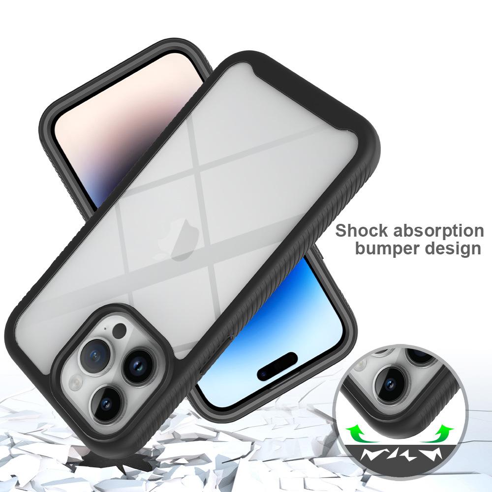 Applicable to Apple iPhone11promax mobile phone case transparent 11plus star three anti-drop protective case