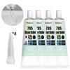 705 Soft Adhesive Silicone Rubber High Temperature Resistant Waterproof Sealing Insulation Gel Electronic Components Adhesive
