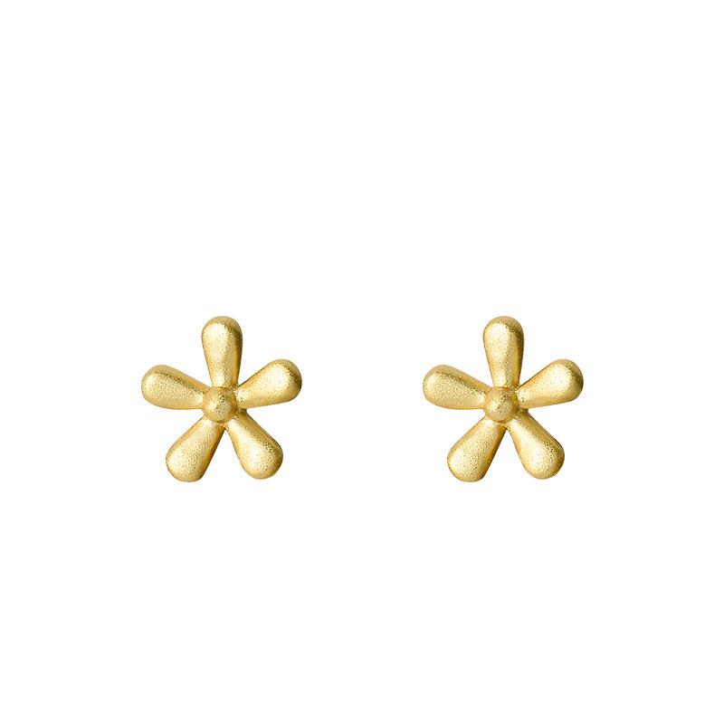 Flower Earrings for Women with Niche Designs, Exquisite, Cute, Versatile, Simple Earrings
