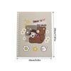 Carnet à spirales double face A5 B5 Style Anime Pour Étudiants et Employés de Bureau