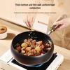 Jincun Zhangqiu Wrought Iron Non-Stick Flat Bottom Wok