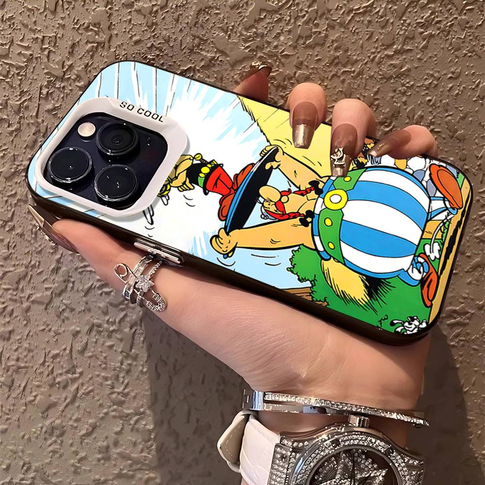 A-Asterix Et O-Obelix M-Manga Phone Cases For IPhone 17 16 15 14 13 12 11 Plus Pro Max Pro Color Matte Cover