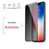 Hartowane szkło ochronne na ekran z filtrem prywatności dla iPhone 11-14 Pro/Max