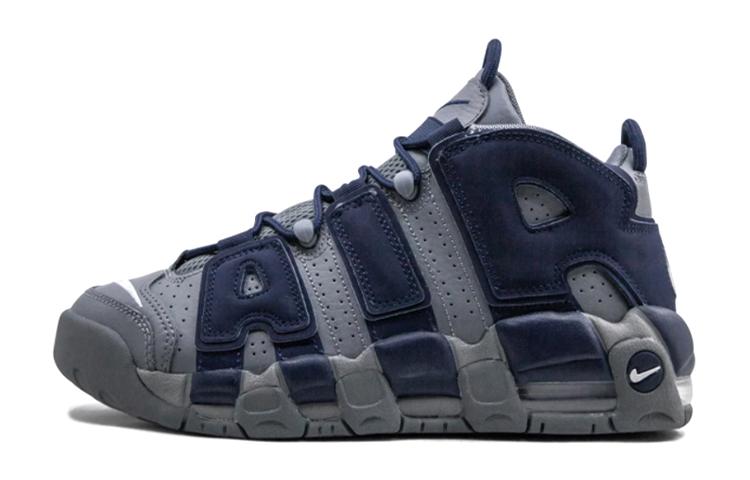 Nike Air More Uptempo 96 Cool Grey Midnight Navy GS 415082-009 35.5