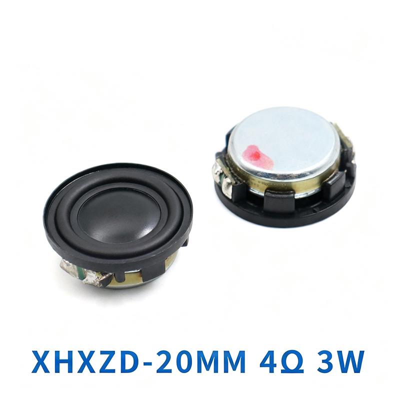 Kulatý širokopásmový reproduktorový měnič 4Ohm 3W Mini reproduktor 20 až 50 mm Audio reproduktor pro DIY Bluetooth reproduktor Elektronický projekt
