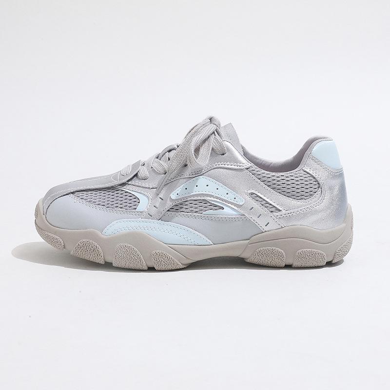 

Ретро цветовая гамма немецкие тренировочные туфли женские 2025 весна новые на плоской подошве кроссовки Форреста Гампа женские универсальные спортивные и повседневные кеды 40 серый