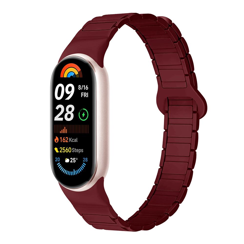 

Силиконовый магнитный ремешок для Xiaomi Mi Band 9 10 спортивный браслет для Xiaomi Watch Mi band 8 xiaomi 10