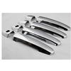 FUNDUOO Chrome Car Door Handle Cover + Cup Bowl Combo For Toyota Yaris Vios 2006 2007 2008 2009 2010 Toyota Corolla 2003 -