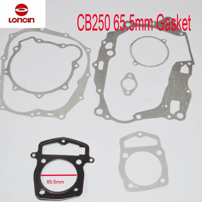 zongshen 250cc CB250 water cooled engine gasket loncin gasket cylinder atv quad dirt PIT bike zs165fmm lc166fmm zs169mm lc170mm