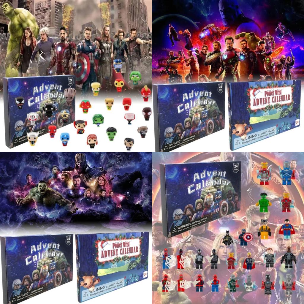 Enchanting My World Robot Advent Calendar Gift Box Featuring Harry Potter And Avengers Toys