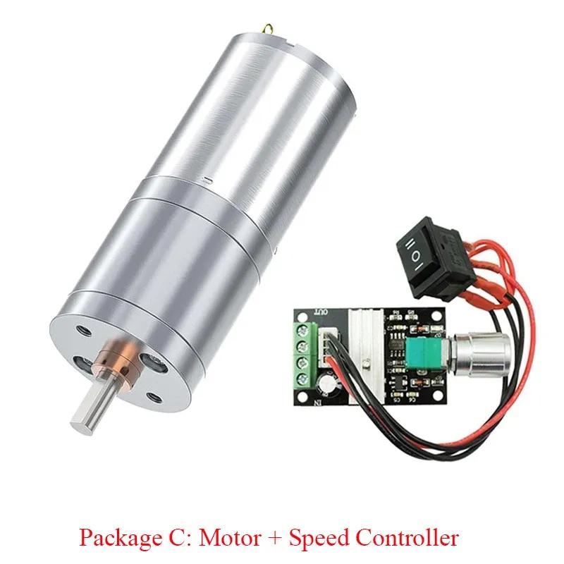 JGA25-370 DC 12V 24V 12U/min-1360U/min Getriebemotor Großes Drehmoment Hohe Leistung Schneckengetriebemotor Umkehrgetriebemotor