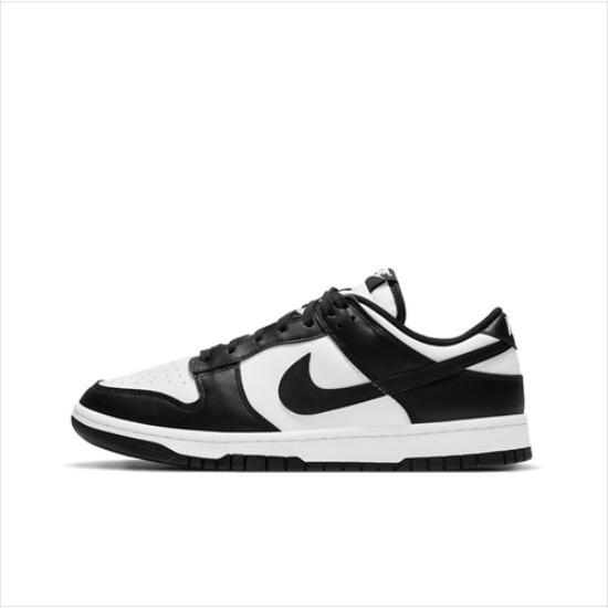 

Nike Dunk Low Retro Classic Board Shoes Black White Panda Men s DD1391-100 EU 6.5 чорний