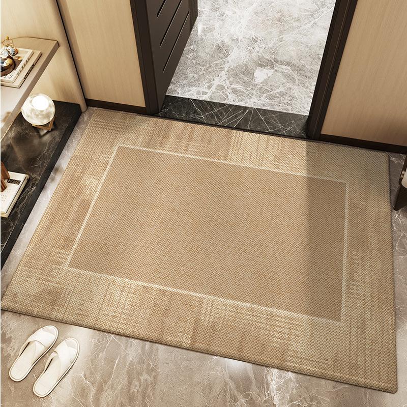 Nordic Floor Mat Entry Door Dirt-resistant Home Scraping Dust Dust Entrance Door Keny Velvet Balcony Non-slip Carpet