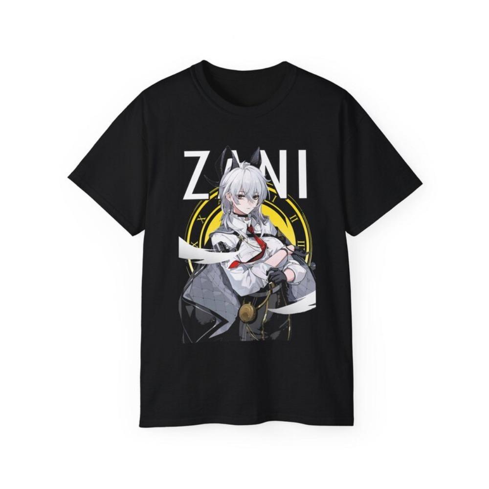 

Zani Wuthering Waves T-Shirt Vintage Streetwear Unique Artistic Design Featuring Your Characters Games Graphic T-shirt S
