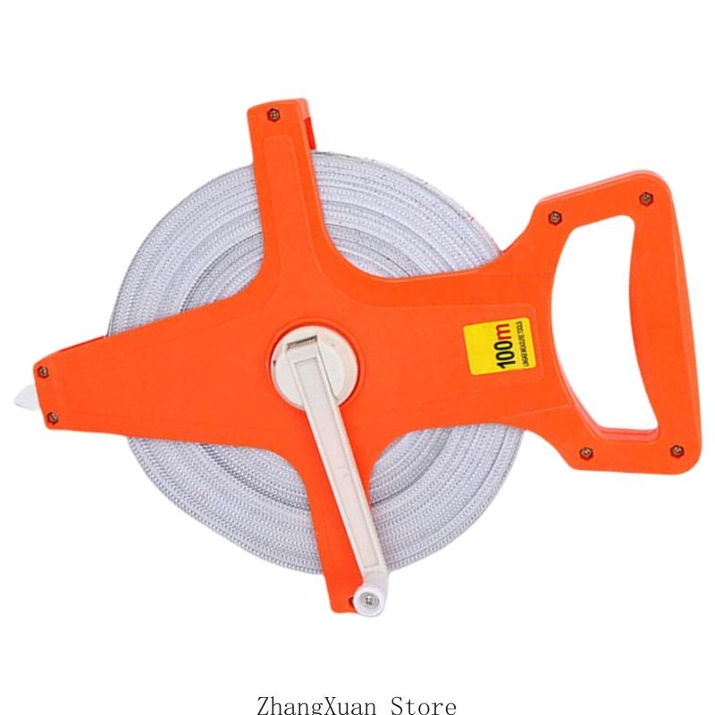 3XUF Open Reel Tape Measure Measuring Tape With Convenient Carry Handle And Antislip Design For Outdoor Indoor Use