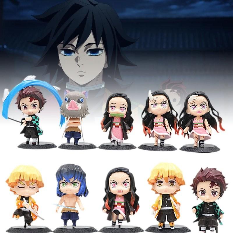 Adorable Q Version Nezuko Kamado Miniature Doll Keychain For Demon Slayer Collectors