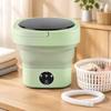 Plastic Foldable Washing Machine Green Compact Washing Machine Mini Washing Machine  For Socks