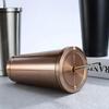 New Large Capacity Office Coffee Cup 304 Stainless Steel Straw Cup Portable Home Cooling Insulation Cups Covered Travel Car Cups