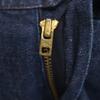 80s 42 Talon Vintage Hem spindle Flare denim pants Women Used