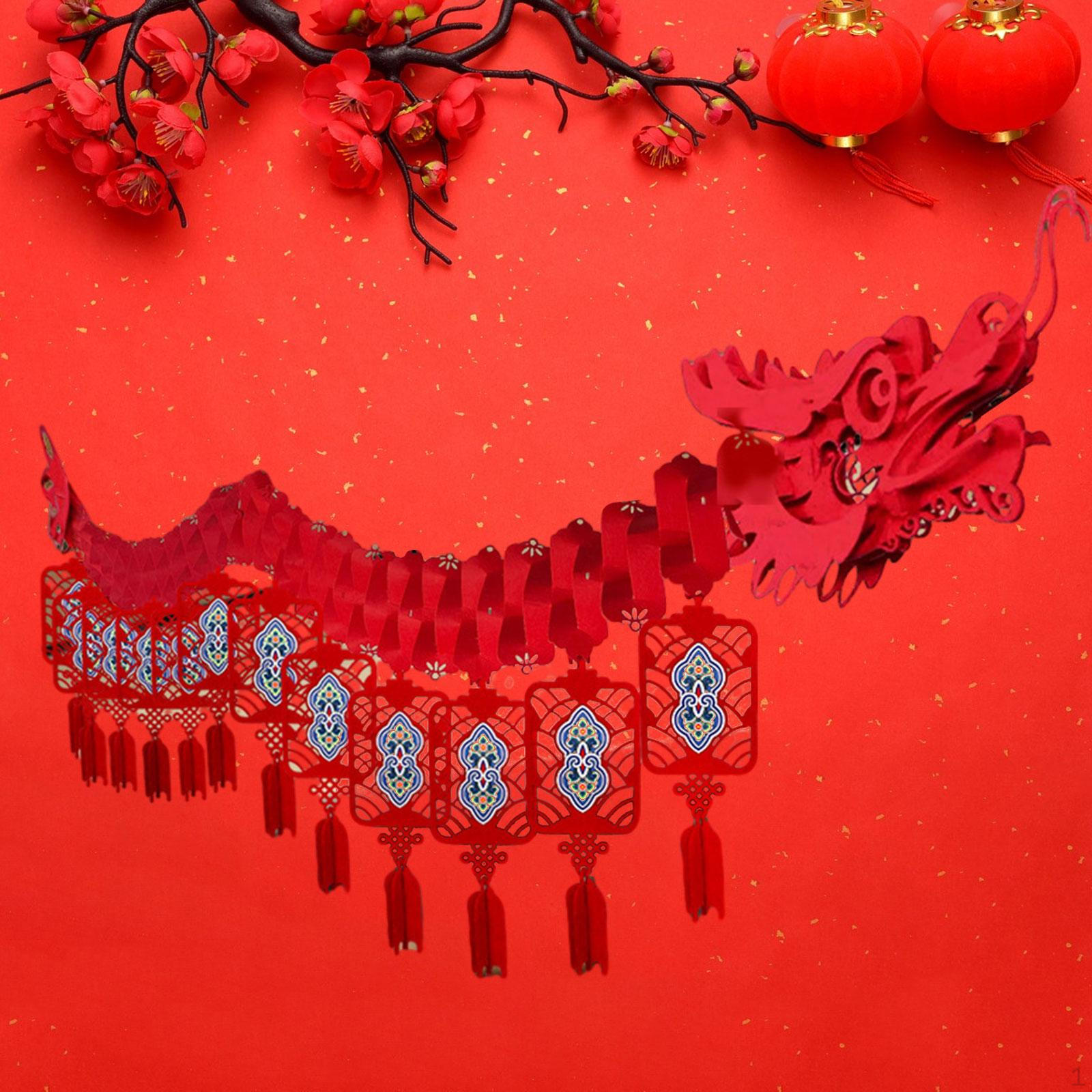 

Китайский год 3D Дракон Украшение потолка Фото Опора Традиционный дом синий