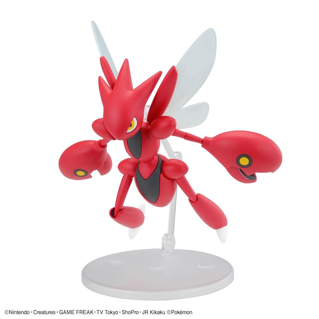 BANDAI SPIRITS Pokemon Plastic Model Collection 55 Select Series Hassam Color Coded Plastic Model