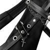 Fashion Ties Original Tie Versatile Handmade Trendy Personality Necktie Punk Leather Accessories