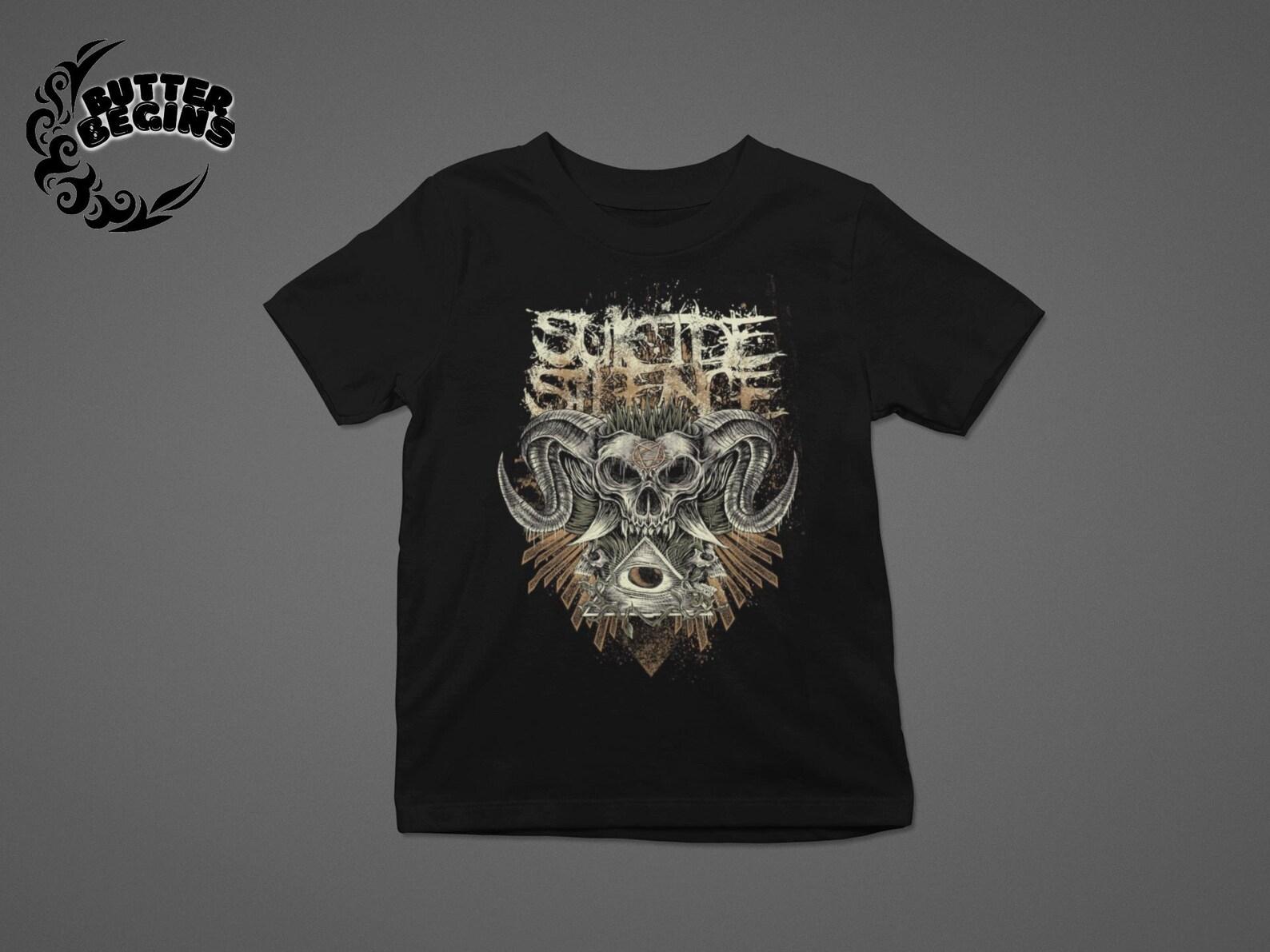 Suicide Silence T-Shirt - Metal Music Shirt - No Time To Bleed Album Shirt - Disengage - Suicide Silence Merch - Unisex Graphic Tee 3XL