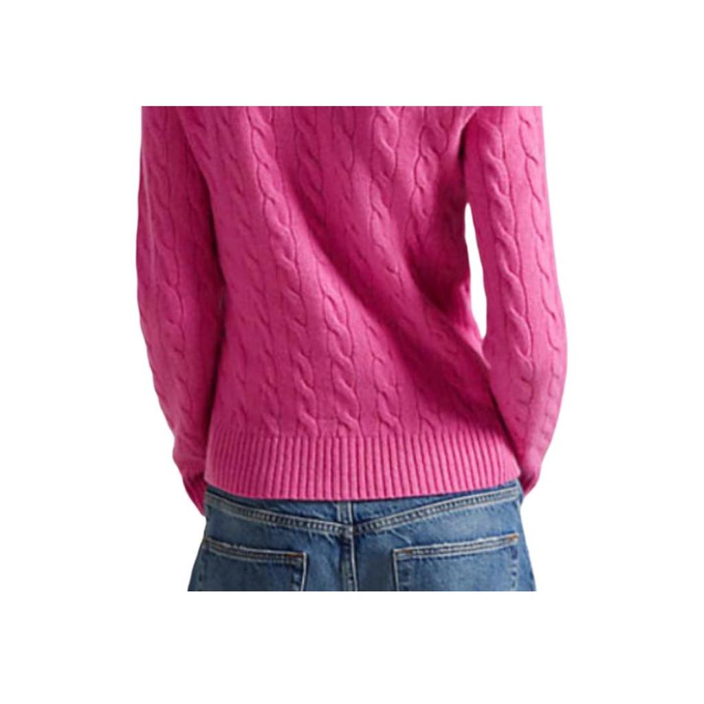 Polo Ralph Lauren Solid Color Crew Neck Long Sleeve Sweater Women Sweater WMPOSWENC021307650
