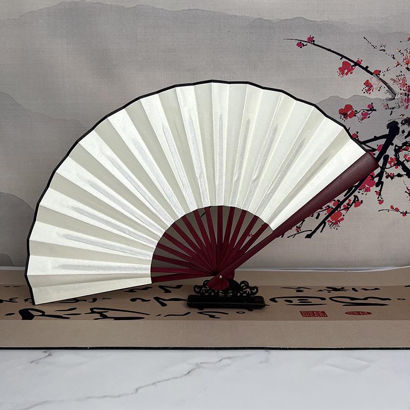 8-Inch & 10-Inch Double-Sided Chinese Ink Painting Folding Fan for Men and Women