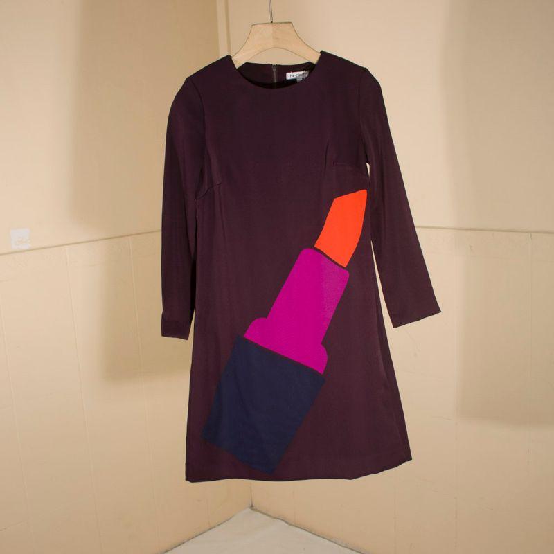 

The Size Is Relatively Small and a Little Short, but It Can t Stand Him. Cheap Fabric and Workmanship Are Good. Pure Yuan Dress Fuchsia 38