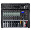 8-Channel Professional Audio Mixer with Bluetooth USB Mp3 Playback 48V Phantom Power 99 Dsp Effects Live Broadcast Karaoke Stage Mixing ConsoleGood