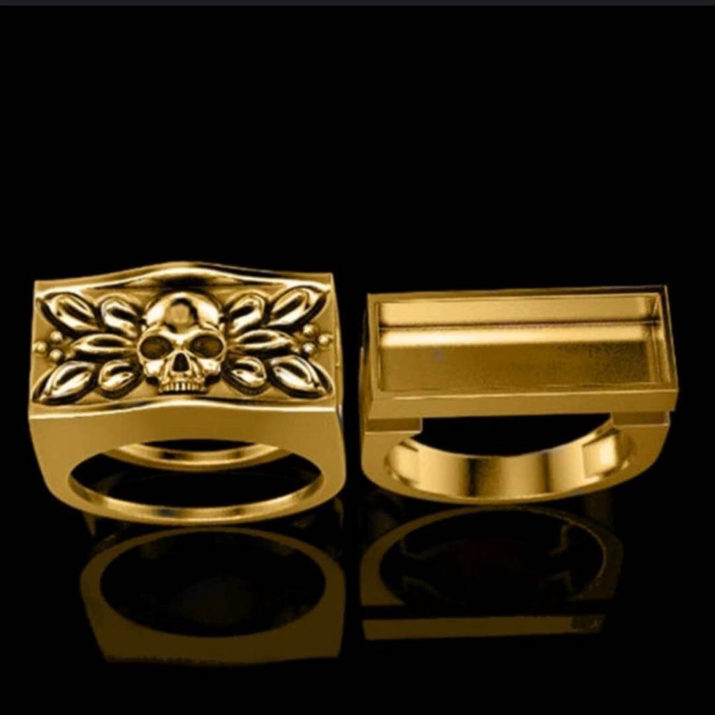 Punk Style Skull Ring, Exquisite New Style for Men and Women