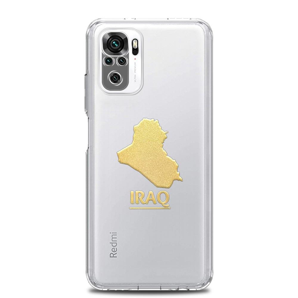 Saddam Hussein Iraq Flag Clear Phone Case For Xiaomi Redmi Note 12 10C 11 9 8 Pro Plus 9S 7 8T 9T 9A 8A 9C K50 K40 Gaming Cover