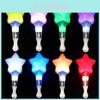 Heart Stars V Gesture Shaped Led Light Glowing Toy For Kids And Events